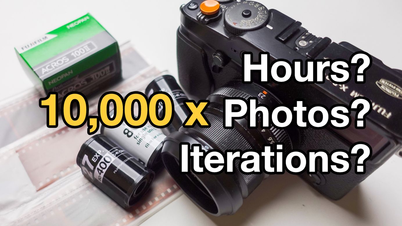 Hours vs Iterations - Improving Your Photography & Creative Skills