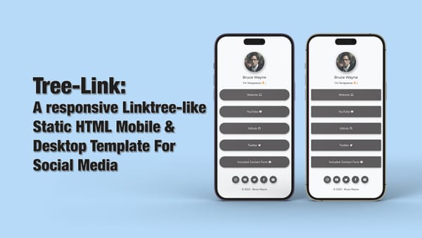 TreeLink HTML5 Template