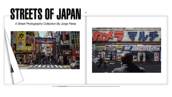 Streets of Japan Digital Photobook